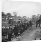 Chinese funeral procession, bearing food for the departed spirit by HC White