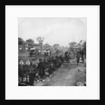 Chinese funeral procession, bearing food for the departed spirit by HC White