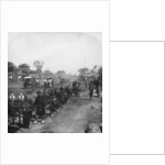 Chinese funeral procession, bearing food for the departed spirit by HC White