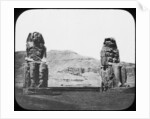 Colossi of Memnon, Luxor (Thebes), Egypt by Newton & Co