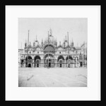 St Mark's Basilica, Venice, Italy by Anonymous