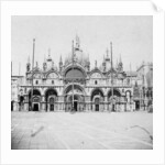 St Mark's Basilica, Venice, Italy by Anonymous