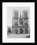 Notre Dame de Paris, France by Photographic Company