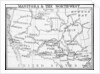 Map of Manitoba and the Northwest, Canada by George Philip & Son Ltd