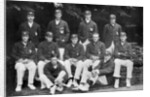 Oxford University cricket XI by Stearn