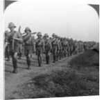 'On the long march through torrid heat to Baghdad', World War I by Realistic Travels Publishers