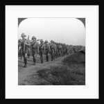 'On the long march through torrid heat to Baghdad', World War I by Realistic Travels Publishers