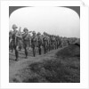 'On the long march through torrid heat to Baghdad', World War I by Realistic Travels Publishers