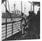 British troops on a troopship, World War I by Realistic Travels Publishers