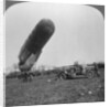 Observation balloon about to ascend, World War I by Realistic Travels Publishers