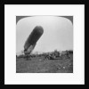 Observation balloon about to ascend, World War I by Realistic Travels Publishers