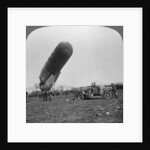 Observation balloon about to ascend, World War I by Realistic Travels Publishers