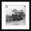 Troops passing the ruins of Monchy on the way up the line, France, World War I by Realistic Travels Publishers