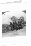 Troops passing the ruins of Monchy on the way up the line, France, World War I by Realistic Travels Publishers