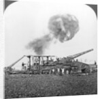 British 16 inch railway guns in action, World War I by Realistic Travels Publishers