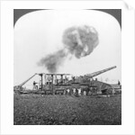 British 16 inch railway guns in action, World War I by Realistic Travels Publishers