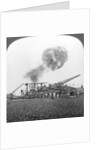 British 16 inch railway guns in action, World War I by Realistic Travels Publishers