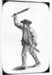 British sailor wielding a club by Newton & Co