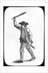 British sailor wielding a club by Newton & Co