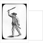 British sailor wielding a club by Newton & Co