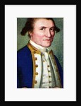 Captain James Cook, taken from a series of cigarette cards by Anonymous