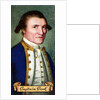 Captain James Cook, taken from a series of cigarette cards by Anonymous