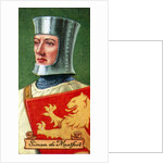 Simon de Montfort, taken from a series of cigarette cards by Anonymous