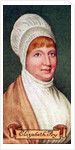 Elizabeth Fry, taken from a series of cigarette cards by Anonymous