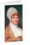 Elizabeth Fry, taken from a series of cigarette cards by Anonymous