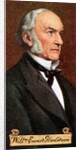 William Ewart Gladstone, taken from a series of cigarette cards by Anonymous