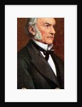 William Ewart Gladstone, taken from a series of cigarette cards by Anonymous