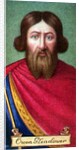 Owen Glendower, taken from a series of cigarette cards by Anonymous