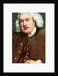 Dr. Johnson, taken from a series of cigarette cards by Anonymous