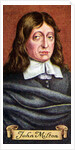 John Milton, taken from a series of cigarette cards by Anonymous