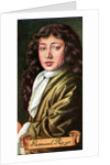 Samuel Pepys, taken from a series of cigarette cards by Anonymous
