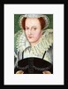 Mary, Queen of Scotts, taken from a series of cigarette cards by Anonymous