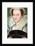 Mary, Queen of Scotts, taken from a series of cigarette cards by Anonymous