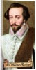 Sir Walter Raleigh, taken from a series of cigarette cards by Anonymous