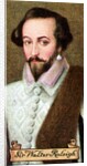 Sir Walter Raleigh, taken from a series of cigarette cards by Anonymous
