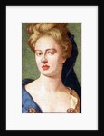 Sarah, Duchess of Marlborough, taken from a series of cigarette cards by Anonymous
