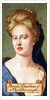 Sarah, Duchess of Marlborough, taken from a series of cigarette cards by Anonymous
