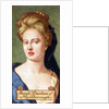 Sarah, Duchess of Marlborough, taken from a series of cigarette cards by Anonymous