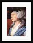 Sarah Siddons, taken from a series of cigarette cards by Anonymous