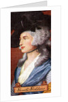 Sarah Siddons, taken from a series of cigarette cards by Anonymous