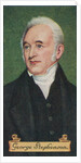George Stephenson, taken from a series of cigarette cards by Anonymous