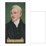 George Stephenson, taken from a series of cigarette cards by Anonymous