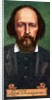 Lord Tennyson, taken from a series of cigarette cards by Anonymous