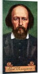 Lord Tennyson, taken from a series of cigarette cards by Anonymous