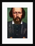 Lord Tennyson, taken from a series of cigarette cards by Anonymous