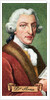 Dr. Arne, upholsterer and composer, taken from a series of cigarette cards by Anonymous